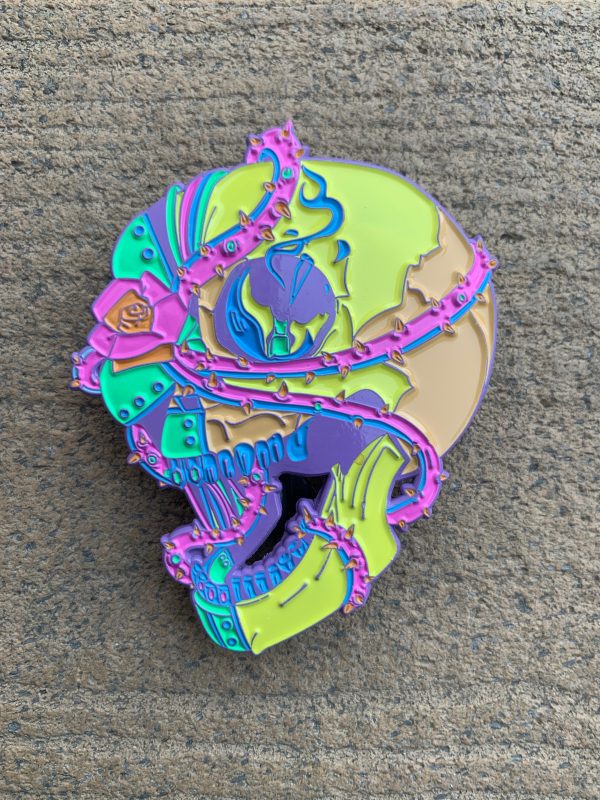 Delicate Rose 3D Skull Online now