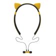 Maxbell Wireless Bluetooth Stereo Headset Cute Headphone with Microphone Yellow Discount